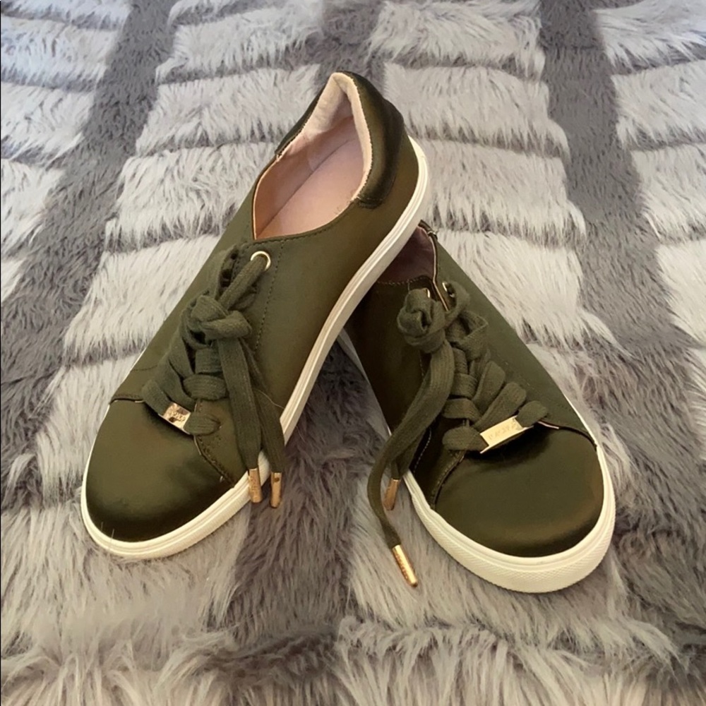 TopShop satin sneakers